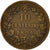 Moneta, Włochy, Umberto I, 10 Centesimi, 1894, Birmingham, EF(40-45), Miedź