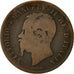 Moneta, Włochy, Vittorio Emanuele II, 5 Centesimi, 1861, Milan, VF(20-25)