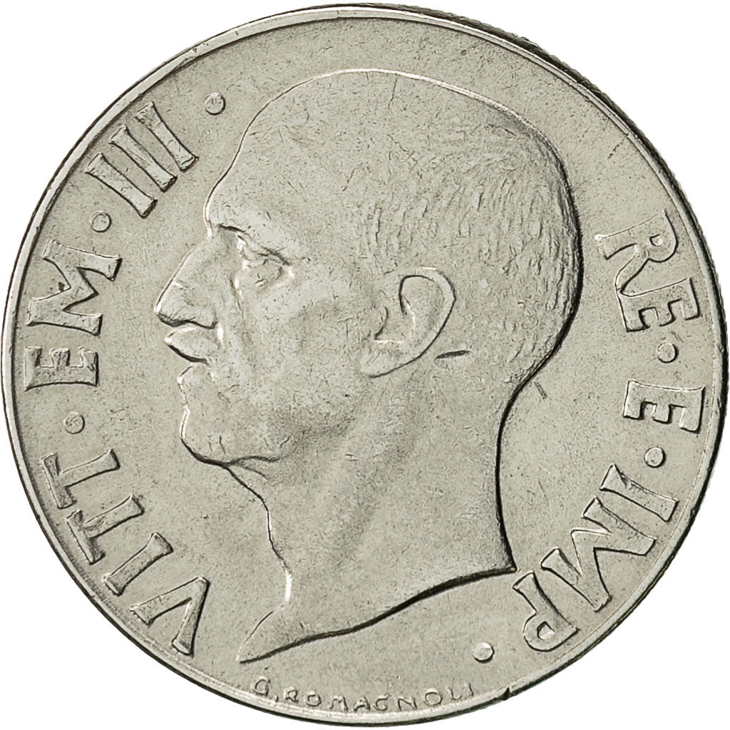 Monnaie, Italie, Vittorio Emanuele III, 20 Centesimi, 1940, Rome, SUP, Stainless