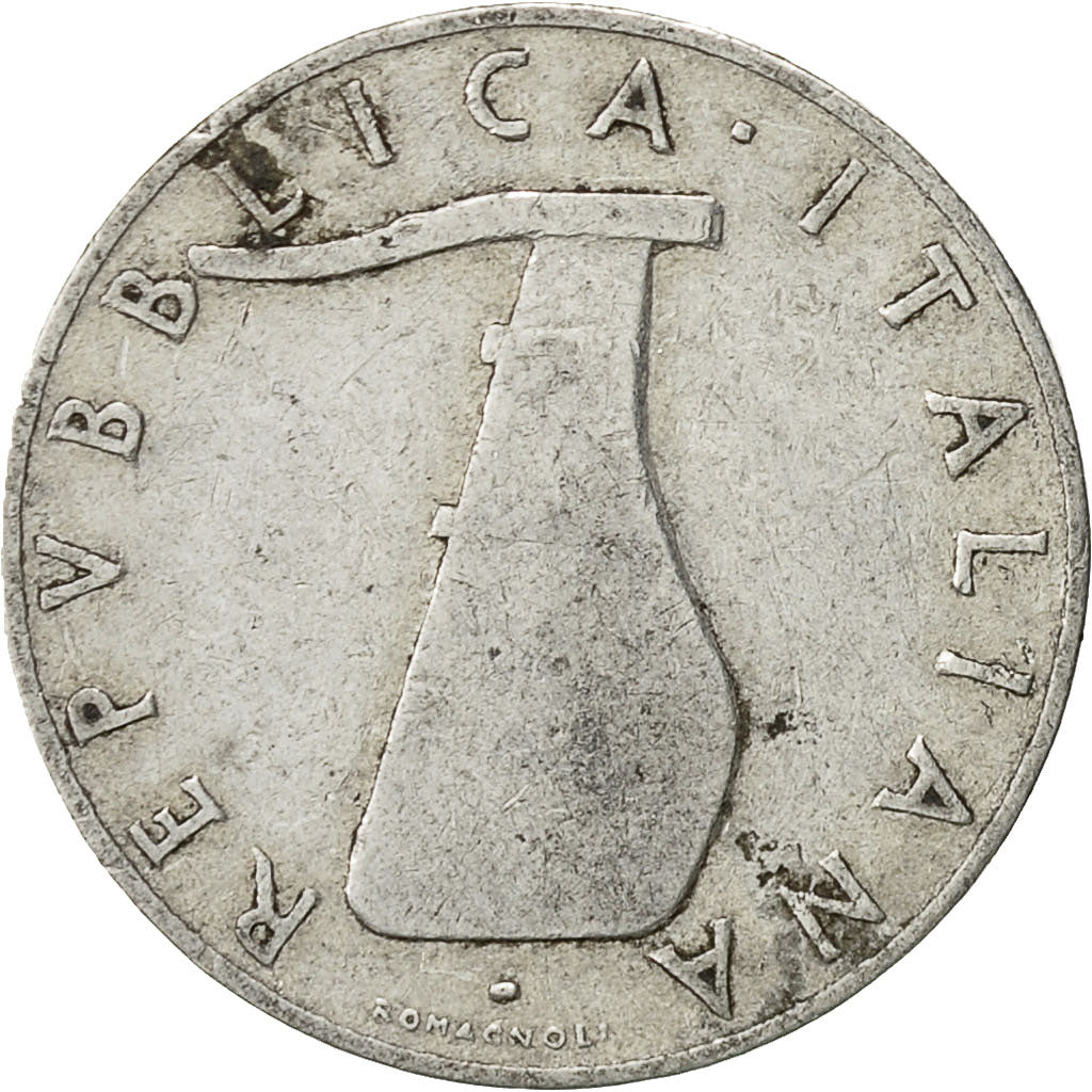 Monnaie, Italie, 5 Lire, 1953, Rome, TTB, Aluminium, KM:92