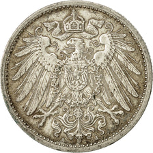 Coin, GERMANY - EMPIRE, Wilhelm II, Mark, 1914, Berlin, EF(40-45), Silver, KM:14