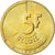 Moneta, Belgia, 5 Francs, 5 Frank, 1988, AU(55-58), Mosiądz lub