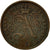 Moneta, Belgio, Albert I, 2 Centimes, 1911, BB, Rame, KM:64