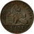 Moneta, Belgio, Albert I, 2 Centimes, 1911, BB, Rame, KM:64