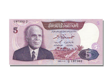 Banconote, Tunisia, 5 Dinars, 1983, 1983-11-03, SPL