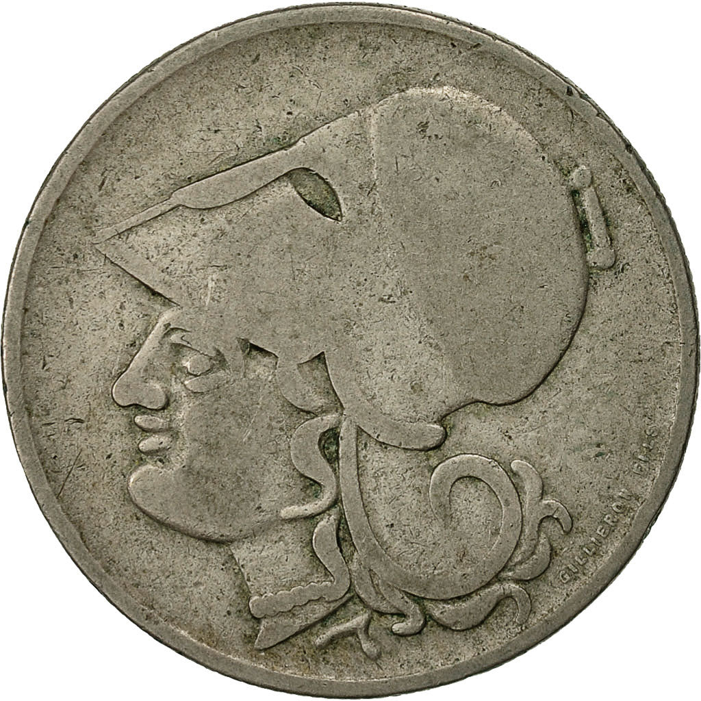 Monnaie, Grèce, 2 Drachmai, 1926, TB, Copper-nickel, KM:70