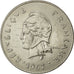 Moneta, Nuova Caledonia, 50 Francs, 1967, Paris, BB, Nichel, KM:7