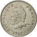 Monnaie, Nouvelle-Calédonie, 20 Francs, 1967, Paris, TTB, Nickel, KM:6
