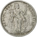 Moneta, Polinesia francese, 5 Francs, 1965, MB, Alluminio, KM:4