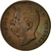 Coin, Italy, Umberto I, 10 Centesimi, 1894, Rome, EF(40-45), Copper, KM:27.2