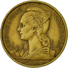 Coin, Réunion, 10 Francs, 1962, EF(40-45), Aluminum-Bronze, KM:10