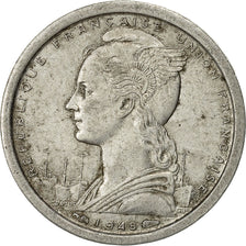 Coin, French West Africa, Franc, 1948, VF(20-25), Aluminum, KM:3