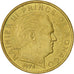 Moneda, Mónaco, Rainier III, 10 Centimes, 1974, MBC, Aluminio - bronce, KM:142