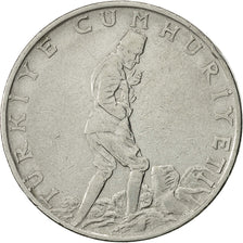 Moneta, Turchia, 2-1/2 Lira, 1967, BB, Acciaio inossidabile, KM:893.1