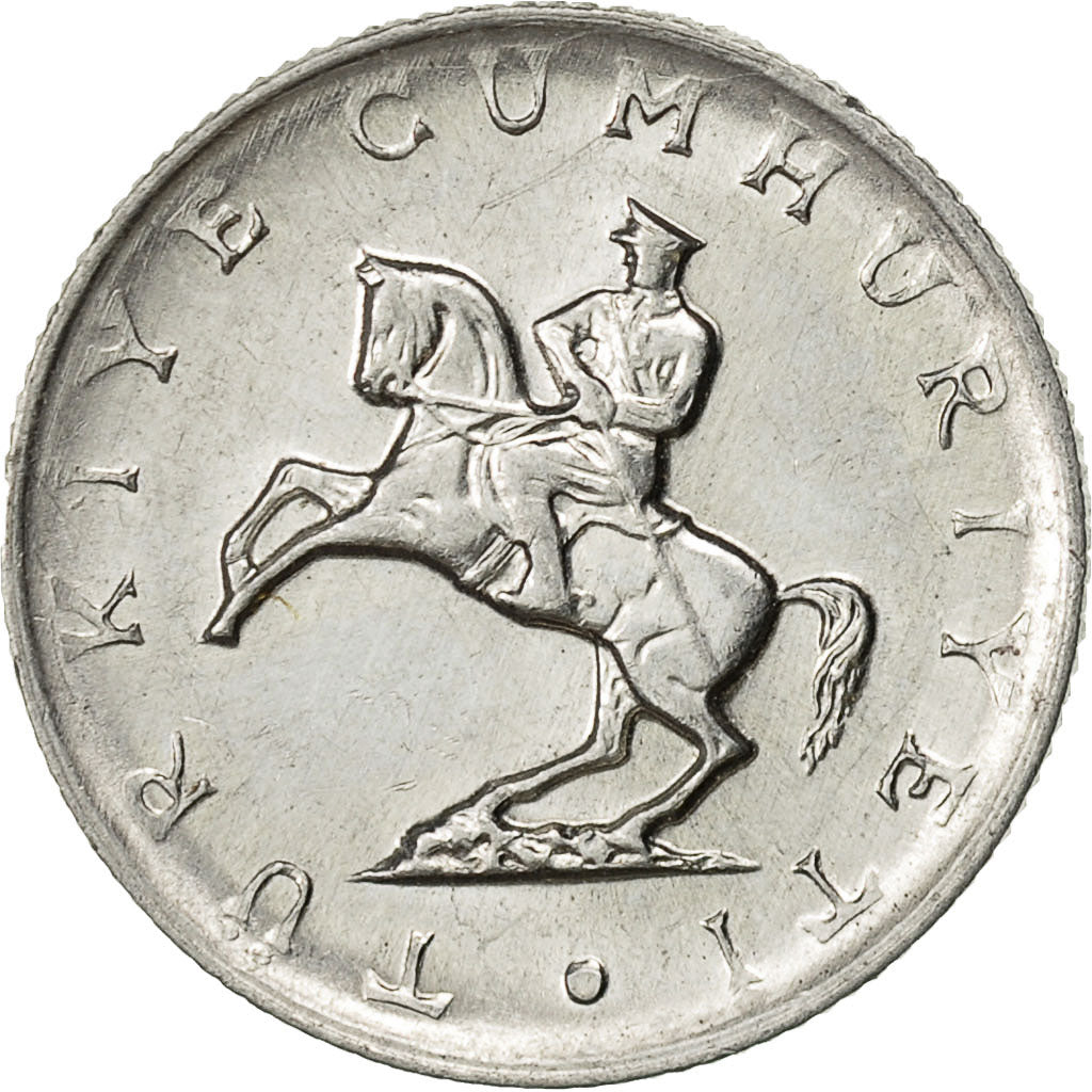 Moneta, Turchia, 5 Lira, 1982, BB, Alluminio, KM:949.1