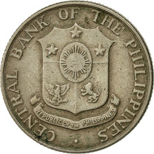 Coin, Philippines, 10 Centavos, 1958, EF(40-45), Copper-Nickel-Zinc, KM:188