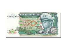Zaïre, 50 Zaïres, 1988, KM #32a, 1988-06-30, UNC(65-70), C 1430290 A