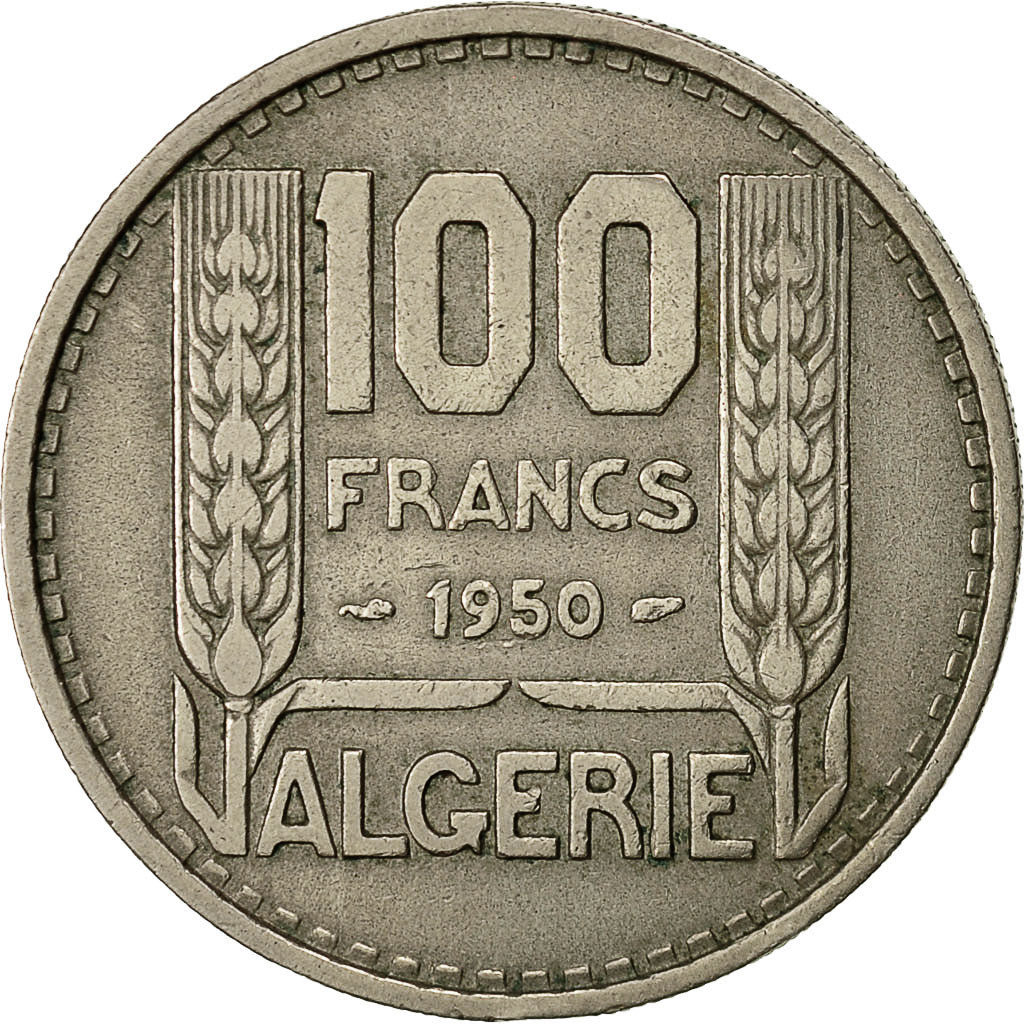 Monnaie, Algeria, 100 Francs, 1950, Paris, TTB, Copper-nickel, KM:93