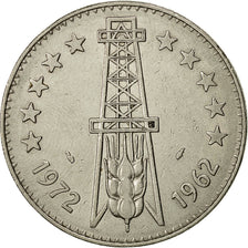 Coin, Algeria, 5 Dinars, 1972, Paris, EF(40-45), Silver, KM:105