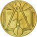 Moneda, Algeria, 50 Centimes, 1971, MBC, Aluminio - bronce, KM:102