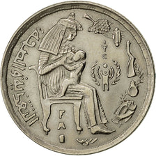 Coin, Egypt, 5 Piastres, 1979, EF(40-45), Copper-nickel, KM:484