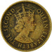 Münze, Hong Kong, Elizabeth II, 10 Cents, 1957, S, Nickel-brass, KM:28.1