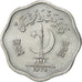 Moneta, Pakistan, 2 Paisa, 1974, BB, Alluminio, KM:25a