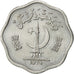 Moneta, Pakistan, 2 Paisa, 1974, EF(40-45), Aluminium, KM:25a