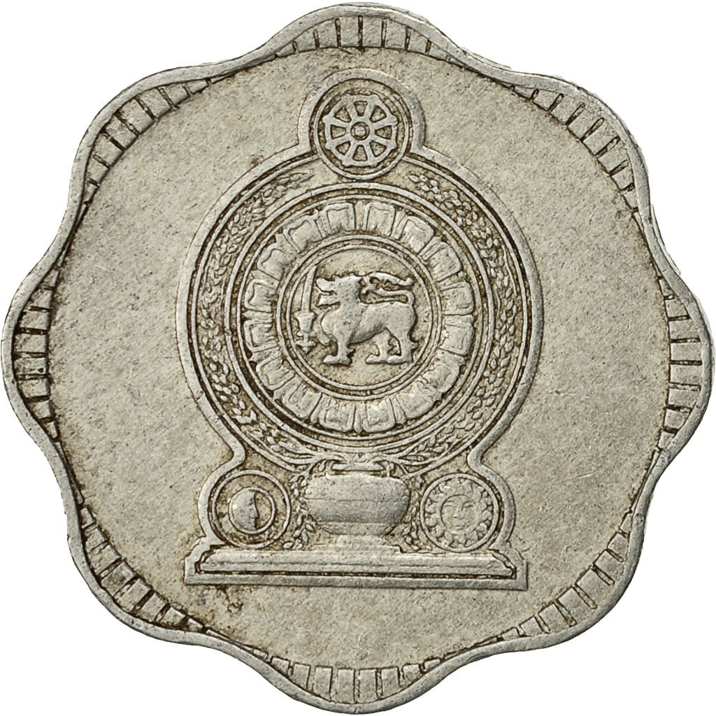 Coin, Sri Lanka, 10 Cents, 1978, VF(20-25), Aluminum, KM:140a