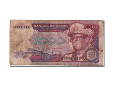 Zaïre, 1000 Zaïres, 1989, KM #35a, 1989-11-24, F(12-15), F 2558145D