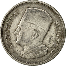 Coin, Morocco, Mohammed V, Dirham, 1960, Paris, EF(40-45), Silver, KM:55