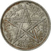 Monnaie, Maroc, Mohammed V, 2 Francs, 1951, Paris, TB, Aluminium, KM:47