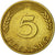 Monnaie, République fédérale allemande, 5 Pfennig, 1950, Karlsruhe, SUP