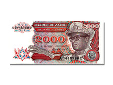 Zaïre, 2000 Zaïres, 1991, KM #36a, 1991-10-01, UNC(65-70), A3448780D
