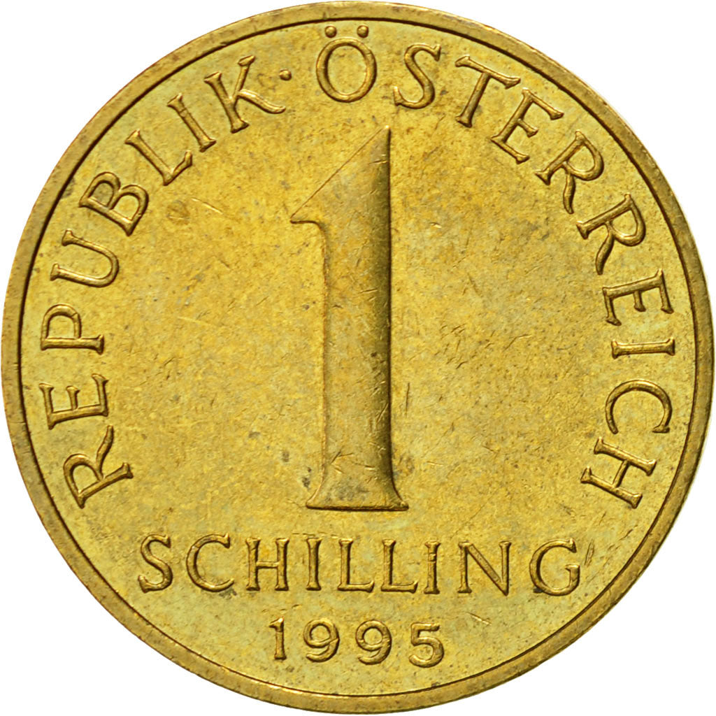 Coin, Austria, Schilling, 1995, AU(55-58), Aluminum-Bronze, KM:2886