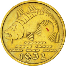 Moneta, DANZICA, 10 Pfennig, 1932, SPL-, Alluminio-bronzo, KM:152