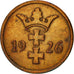 Coin, DANZIG, 2 Pfennig, 1926, VF(20-25), Bronze, KM:141