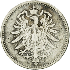 Coin, GERMANY - EMPIRE, Wilhelm I, 20 Pfennig, 1876, Hamburg, EF(40-45), Silver