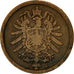 Coin, GERMANY - EMPIRE, Wilhelm I, 2 Pfennig, 1876, Munich, EF(40-45), Copper