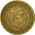 Coin, Spain, Francisco Franco, caudillo, Peseta, 1962, AU(55-58)