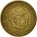 Moneta, Spagna, Francisco Franco, caudillo, Peseta, 1962, BB, Alluminio-bronzo