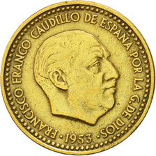 Moneta, Spagna, Francisco Franco, caudillo, Peseta, 1956, SPL-
