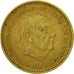 Moneda, España, Francisco Franco, caudillo, Peseta, 1971, MBC, Aluminio -