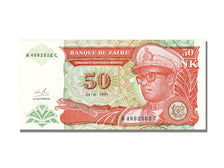 Zaïre, 50 Nouveaux Makuta, 1993, KM #51, 1993-06-26, UNC(65-70), B4862502C