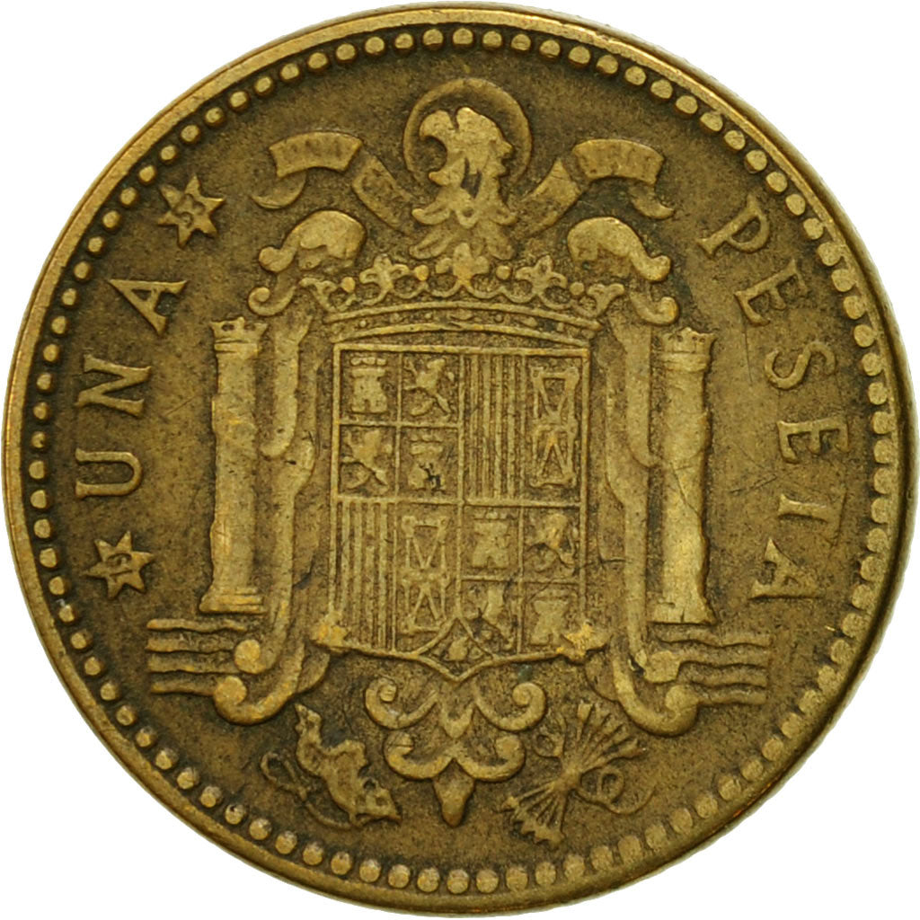 Monnaie, Espagne, Francisco Franco, caudillo, Peseta, 1953, TTB