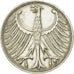 Coin, GERMANY - FEDERAL REPUBLIC, 5 Mark, 1968, Karlsruhe, AU(55-58), Silver