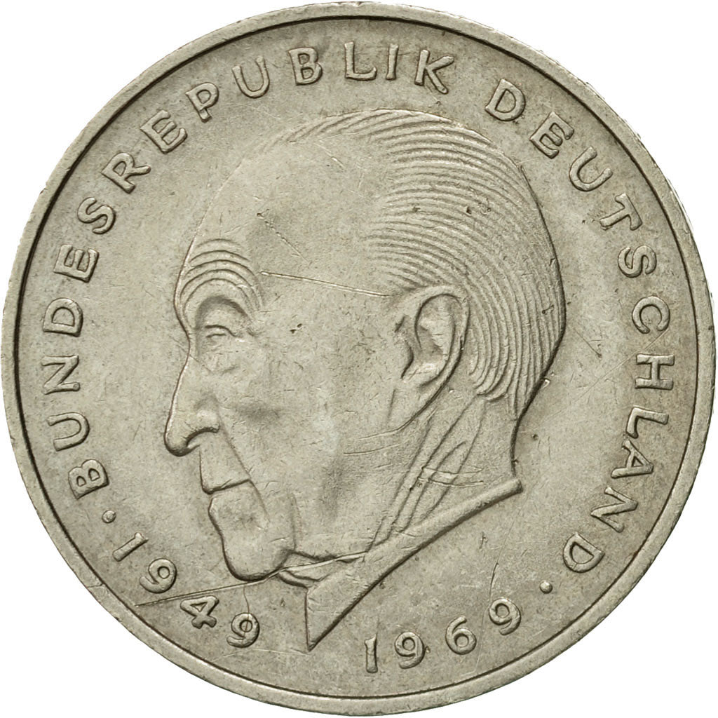 Monnaie, République fédérale allemande, 2 Mark, 1971, Stuttgart, TTB