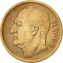 Moneta, Norvegia, Olav V, 5 Öre, 1963, SPL-, Bronzo, KM:405