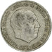 Moneta, Hiszpania, Francisco Franco, caudillo, 10 Centimos, 1959, VF(20-25)