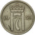 Coin, Norway, Haakon VII, 10 Öre, 1953, EF(40-45), Copper-nickel, KM:396